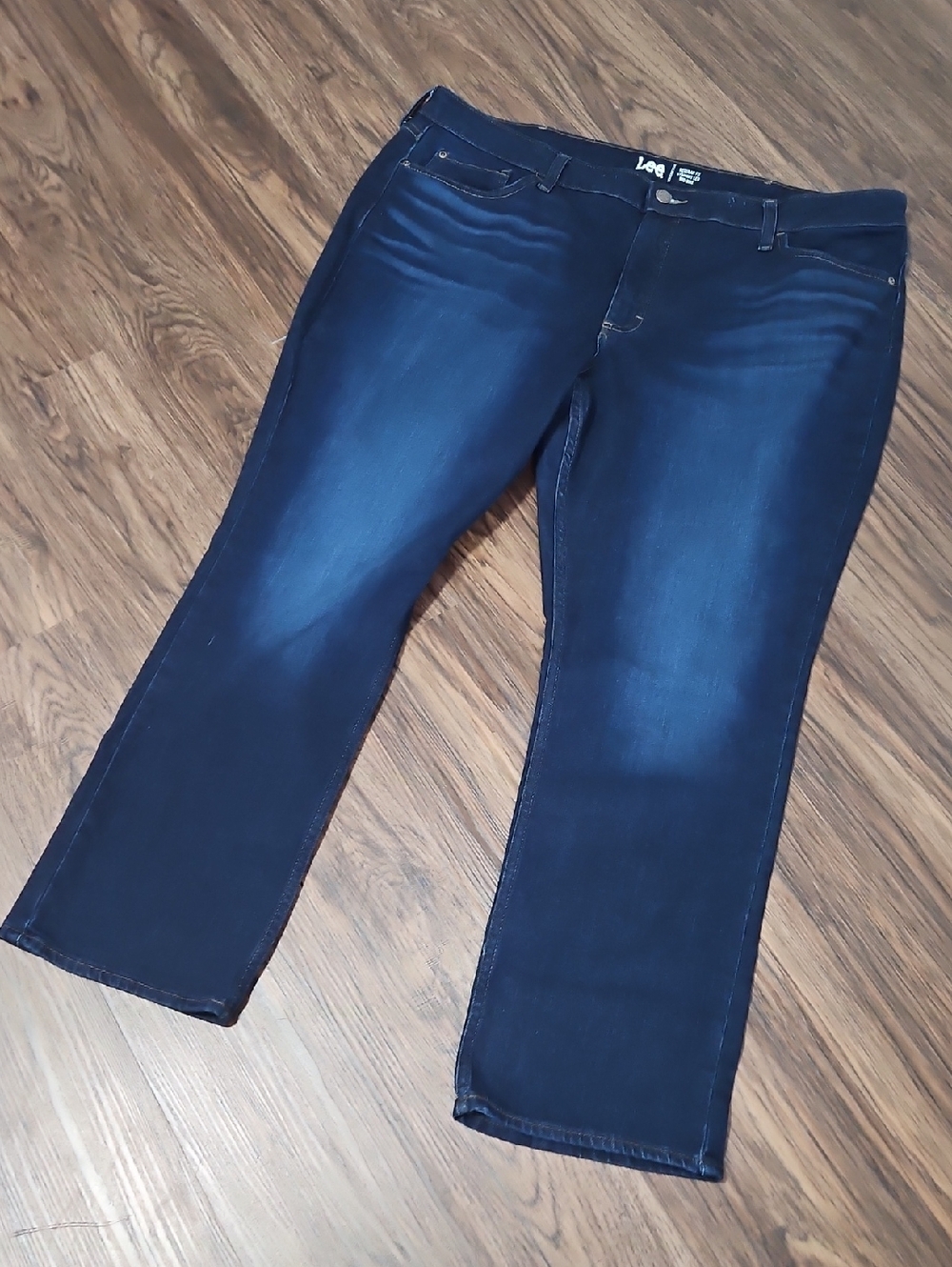 Lee Regular Fit Straight Leg Jeans Size 22M